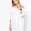 Longline White Shirt